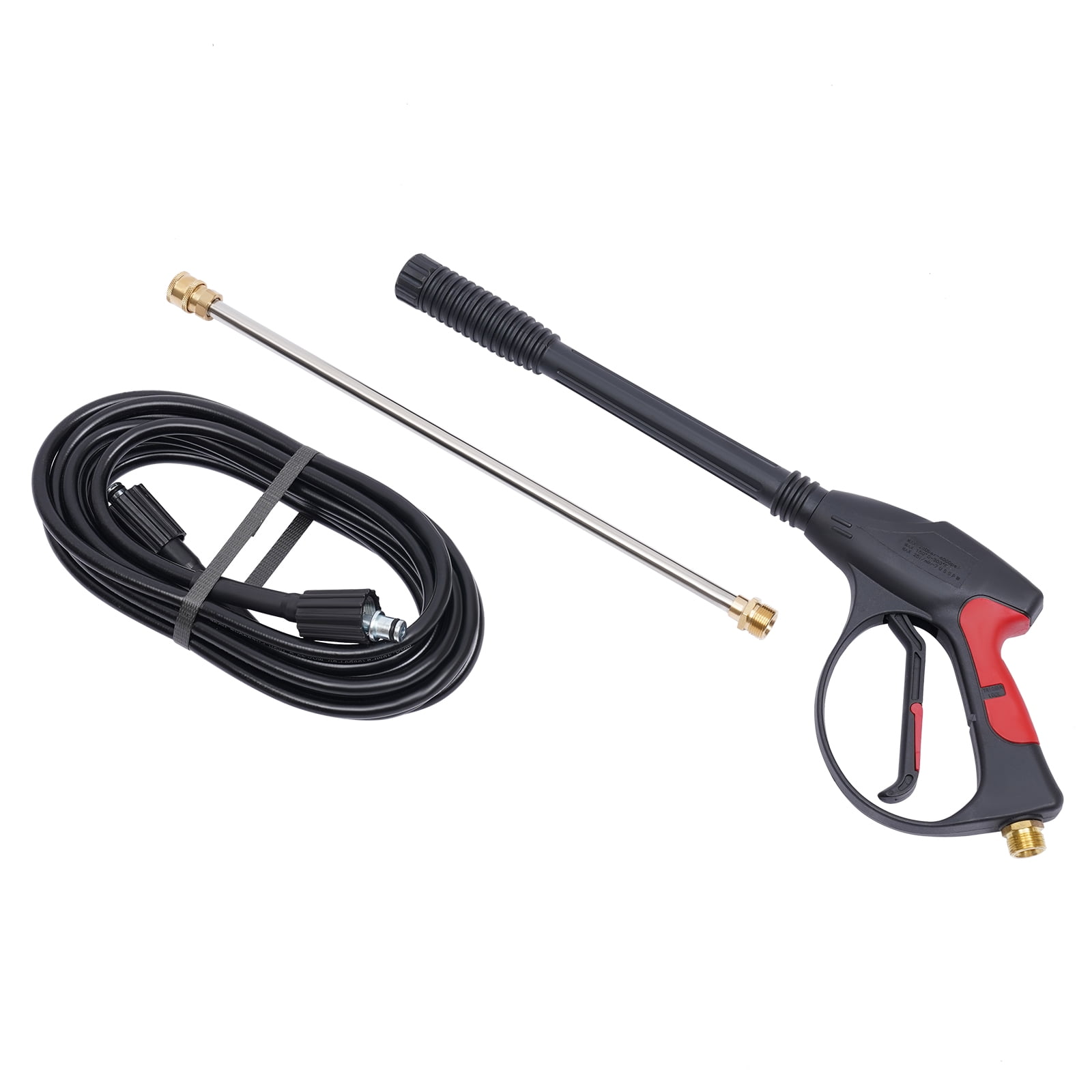 Dwellnix Electric Cordless Pressure Cleaner with 800cm Hose, Spray Gun, Wand, and 5 Tips, Ideal for Home and Outdoor Cleaning
