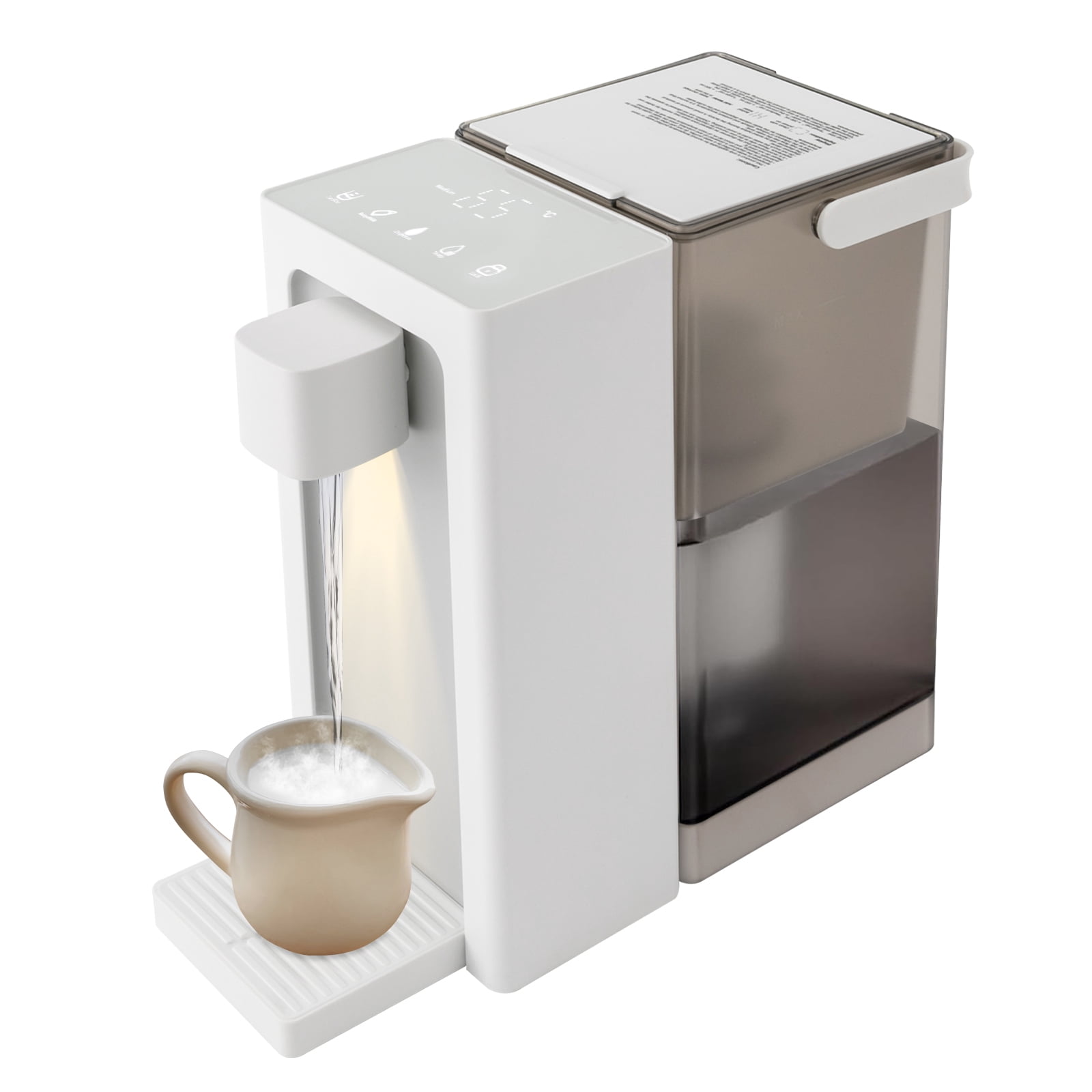 Dwellnix Electric Hot Water Dispenser with 1450W Power, 3L Capacity, and Fast Heating Technology, Adjustable Temperature for Tea, Coffee, and Hot Milk - Ideal for Home & Office Use
