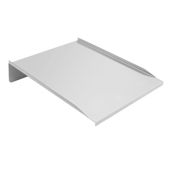 Dwellnix Grill Drip Pan – Stainless Steel Drip Tray for Grease Management, Easy-to-Install BBQ Accessory, 32.5 x 15.75 Inches, Outdoor Grill Cleanup