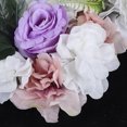 thumbnail image 1 of Dwellnix Lifelike Artificial Flower Wall Panels, Rose & Dahlia Silk Flowers Set of 12 for Outdoor Privacy & Indoor Decoration, 1 of 11