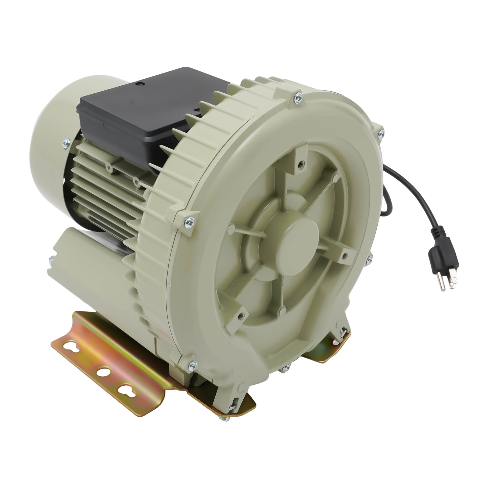 370W Grey Aviation Aluminum Aquaculture Vortex Air Blower