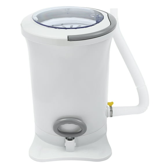 Dwellnix Portable Mini Manual Dehydrator Washing Machine Compact Washer Spin Dryer Barrel
