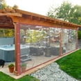 thumbnail image 1 of Dwellnix Rainproof Tarpaulin with High Light Transmittance, Durable PVC Waterproof Tarp for Outdoor Protection, Canopy, Patio, and Agriculture, 1 of 11