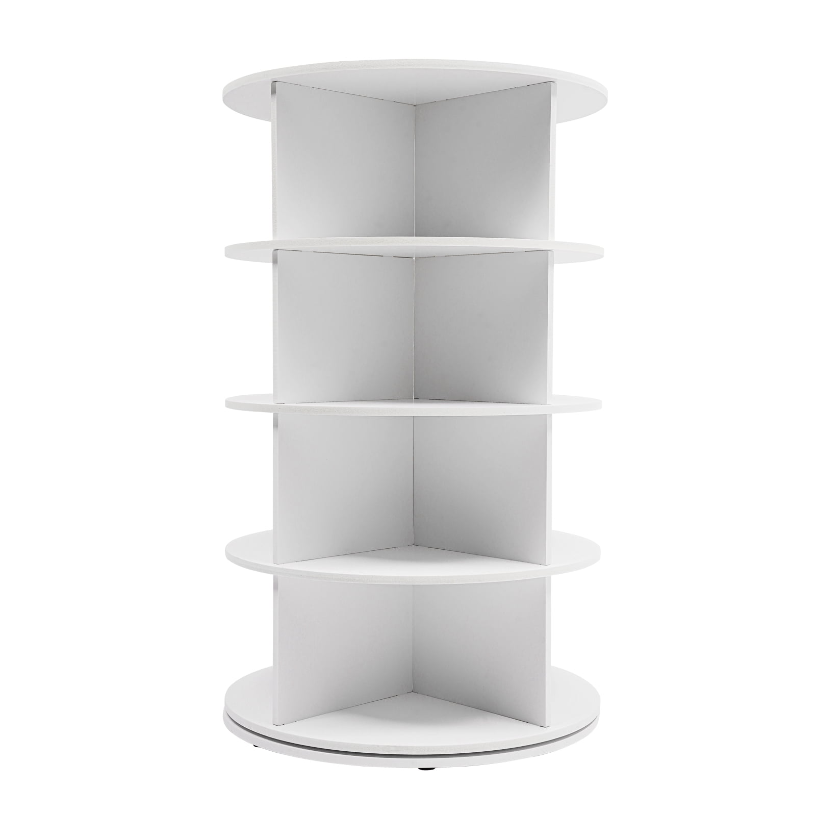 Dwellnix Rotating Shoe Rack 4 Tiers Storage Shelves 360 Degree Rotating ...