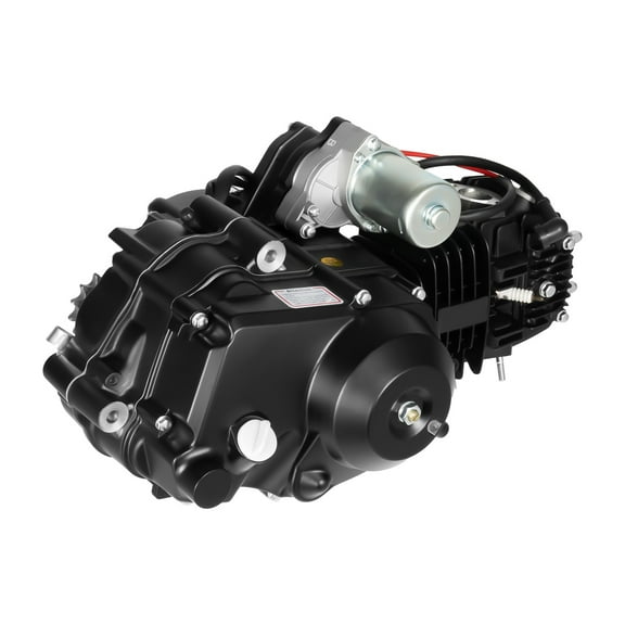 125cc Motor Engine for ATV 7.64HP High-Performance Engine, Air-Cooled System, 7500RPM Max Speed, Durable Aluminum Build, Easy Installation, Ideal for Off-Road Vehicles and Dirt Bikes
