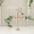 thumbnail image 1 of Dwellnix Sliver 5 Arm Candelabras Centerpieces Table 35 Inches Tall Candle Stand, 1 of 7