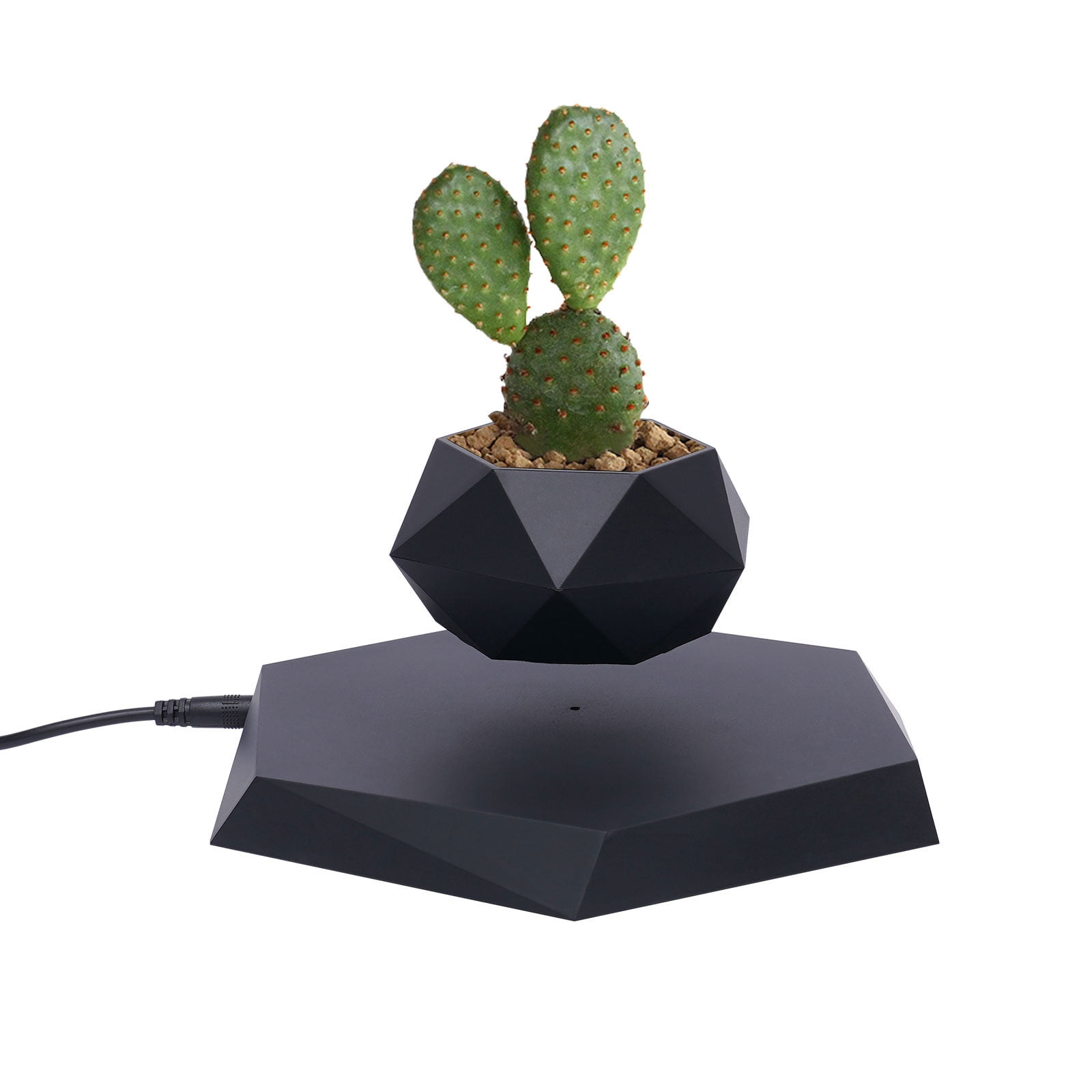 Dwellnix Smart Levitating Flower Plant Pot Home Decor Hovering Floating  Magnic Plant Pot - Walmart.com