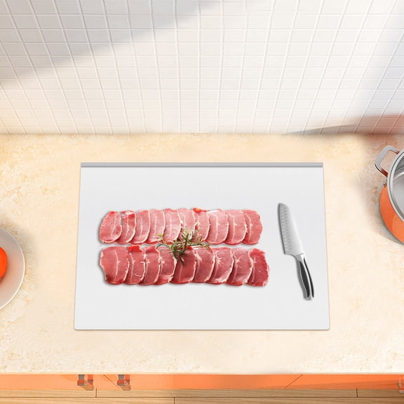 Dwellnix Stainless Steel Cutting Boards Large Cutting Chopping Boards Pastry Board f Meat