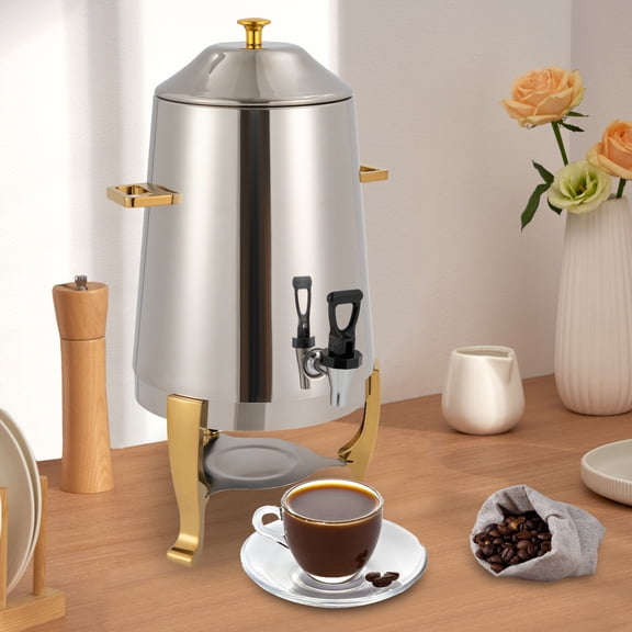 Dwellnix Stainless Steel Hot Water Dispenser Beverage Dispenser Coffee Tea Hot Chocolate