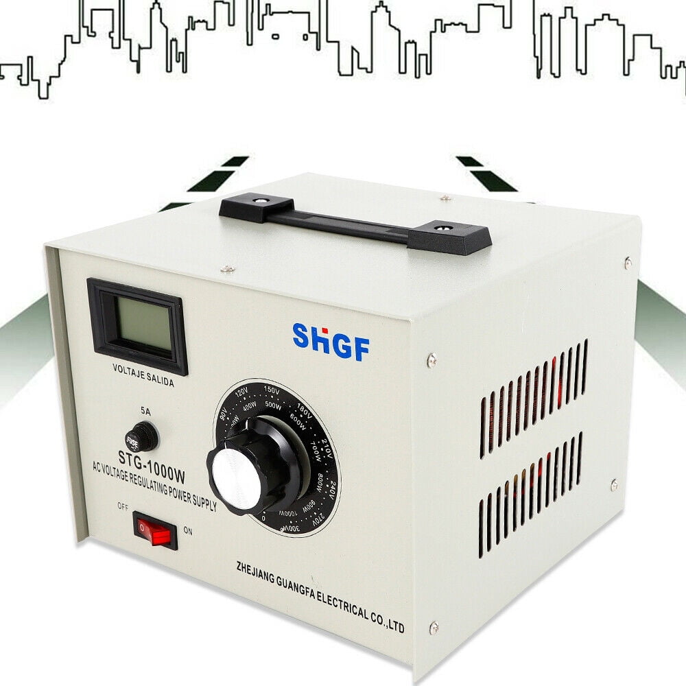 Dwellnix Voltage Regulator Single Phase AC 0 300V Variac Transformer ...