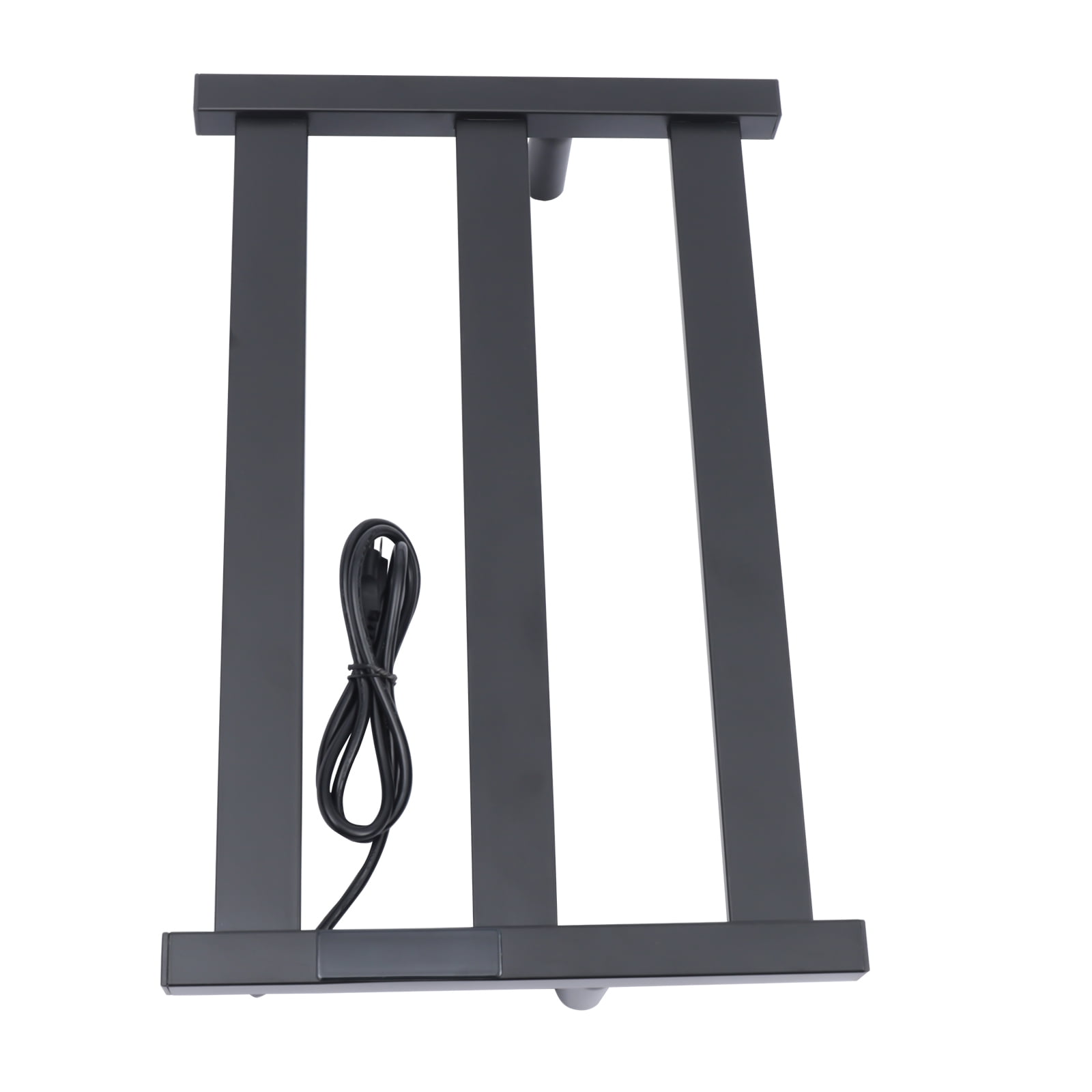 Dwellnix Wall mounted Heated Towel Rack Electric Towel Dryer 3 Bar ...