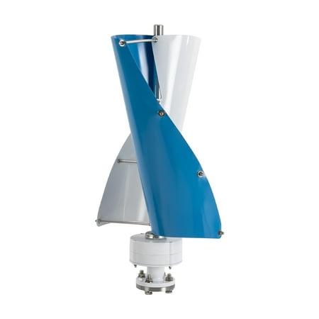 Dwellnix Home Wind Turbine 500W Vertical Axis Durable Low Start Speed Wind Generator with Controller for Residential Energy Supply
