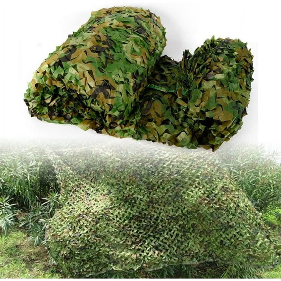 Dwellnix Woodland Camouflage Netting Camo Net Woodland Net Military Camping Hunting