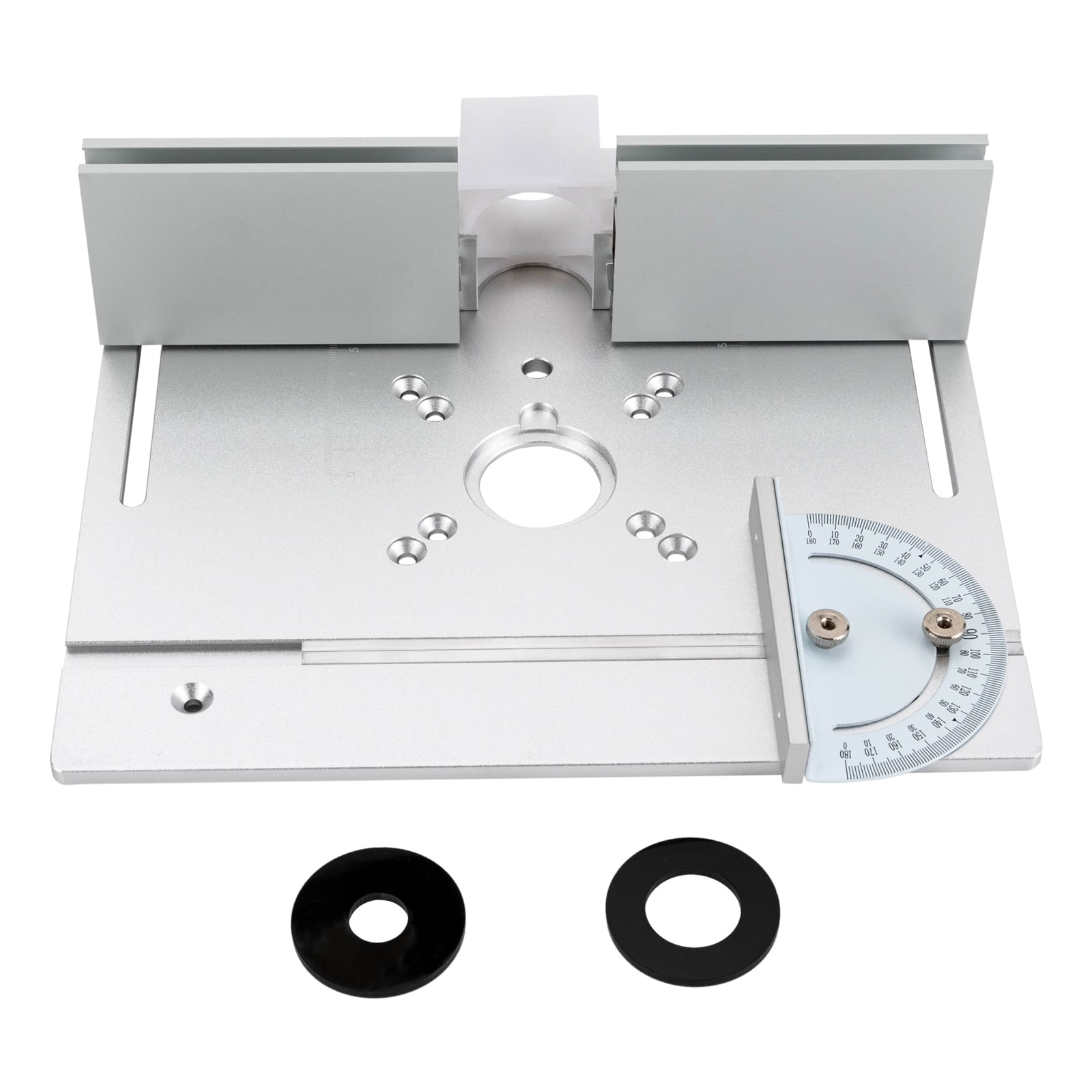 Dwellnix Woodworking Bench Table Saw Router Table Insert Plate Aluminum ...