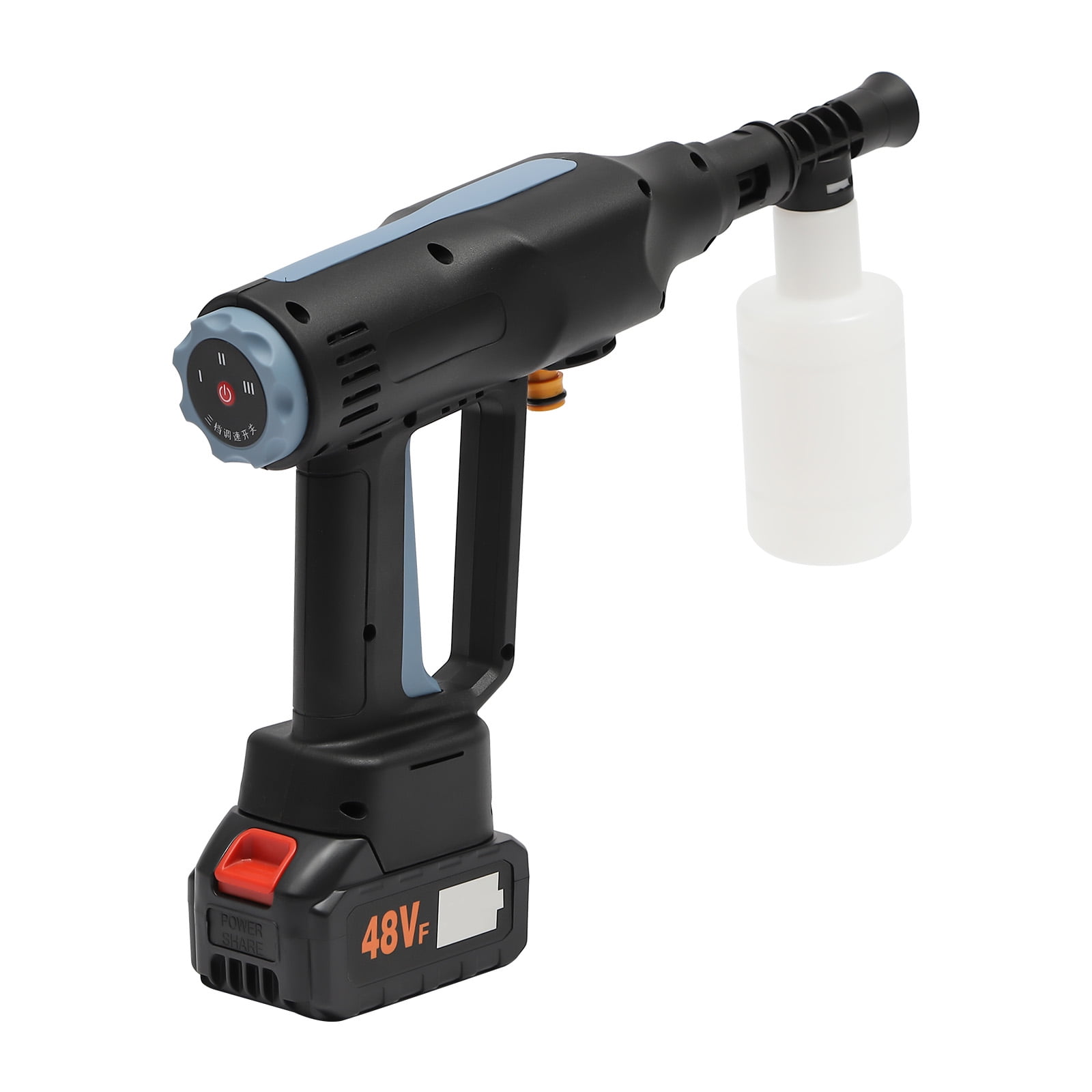 Dwellnix Yard Cordless Electric High Pressure Water Spray Car Gun Portable Washer Cleaner