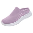thumbnail image 1 of Dweltoz Womens Walking Shoes Slip on Non Slip Mesh Gym Shoes Breathable Casual Athletic Platform Sneaker with Arch Support,Pink 40, 1 of 7
