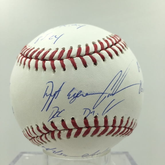 Dwight Doc Gooden Signed Heavily Inscribed MLB Baseball PSA DNA COA