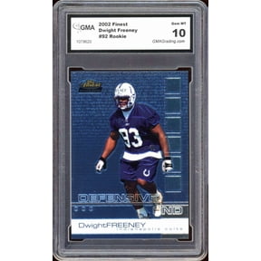 Dwight Freeney Rookie Card 2002 Finest #92 GMA 10
