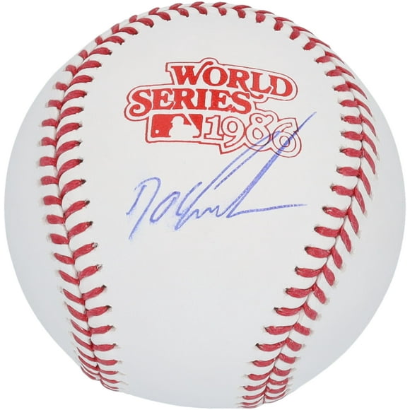 Dwight Gooden New York Mets Autographed 1986 World Series Logo Baseball - Fanatics Authentic Certified