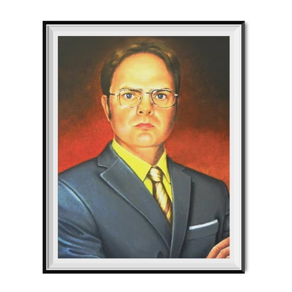 Dwight Schrute Acting Manager Portrait Poster 11 x 14