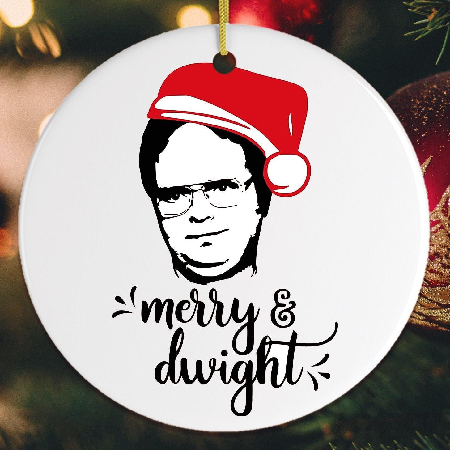 Dwight Schrute Christmas Ornament 