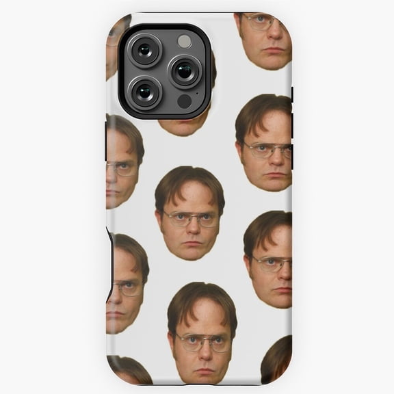 Dwight Schrute Duplicate The Office Phone Case for iPhone 16 15 14 13 12 11 Pro Max