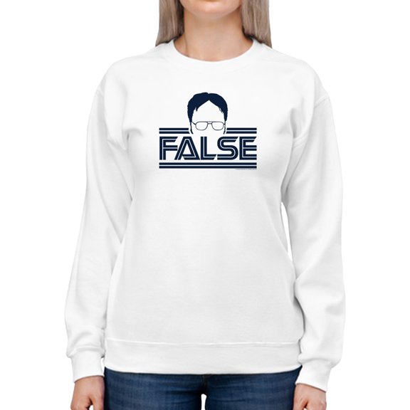 Dwight Schrute, False Sweatshirt Women The Office, Female Medium