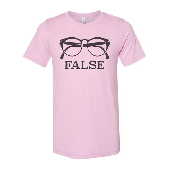 Dwight Schrute Tee, False, Dwight Schrute Shirt, The Office Shirt, Unisex Adult Tee, Gift For Him, The Office Lover, Mom Shirt, False Shirt, Lilac, SMALL
