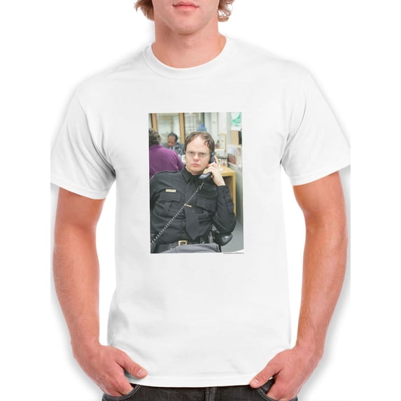 Dwight Security T-Shirt Men The Office, Male Small