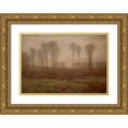 thumbnail image 1 of Dwight W. Tryon 18x13 Gold Ornate Wood Frame and Double Matted Museum Art Print Titled - Before Sunrise (1905), 1 of 4