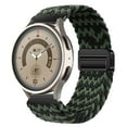 thumbnail image 1 of Dwitch 20mm Magnetic Braided Nylon Band Compatible with Samsung Galaxy Watch 4 44mm,Nylon Braided Strap for Women Men,Magnetic Clasp Sport Strap Replacement for Galaxy Watch 4 44mm,A, 1 of 1