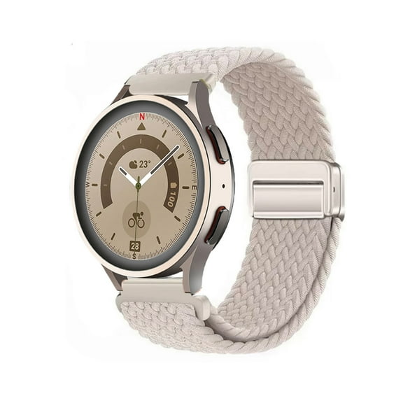 Dwitch 20mm Magnetic Braided Nylon Band Compatible with Samsung Galaxy watch 7 40mm,Nylon Braided Strap for Women Men,Magnetic Clasp Sport Strap Replacement for Galaxy watch 7 40mm,AD