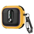 thumbnail image 1 of Dwitch For AirPods Pro Gen Case Cover Rugged,Compatible with MagSafe,with Secure Lock,Automatic Magnetic Lock Function,Shockproof Hard Protective Cover,Yellow, 1 of 9