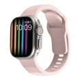 thumbnail image 1 of Dwitch Band fits for Apple Watch Band 44/45/46/49mm,Soft Silicone Sport Bands Replacement Strap for Apple Watch Ultra 2 Ultra SE Series 10 9 8 7 6 5 4 for Women Men,Pinksand, 1 of 9