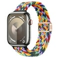 thumbnail image 1 of Dwitch Braided Stretchy Loop - Compatible with Apple Watch Band 38mm 40mm 41mm iWatch Bands Women Men,Elastic Woven Nylon Strap with Magnetic Clasp for Apple watch Series 9 8 7 6 SE 5 4 3 2 1,A, 1 of 10