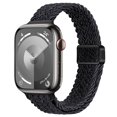 thumbnail image 1 of Dwitch Braided Stretchy Loop - Compatible with Apple Watch Band 38mm 40mm 41mm iWatch Bands Women Men,Elastic Woven Nylon Strap with Magnetic Clasp for Apple watch Series 9 8 7 6 SE 5 4 3 2 1,J, 1 of 1