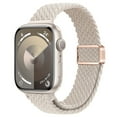 thumbnail image 1 of Dwitch Braided Stretchy Loop - Compatible with Apple Watch Band 38mm 40mm 41mm iWatch Bands Women Men,Elastic Woven Nylon Strap with Magnetic Clasp for Apple watch Series 9 8 7 6 SE 5 4 3 2 1,T, 1 of 1