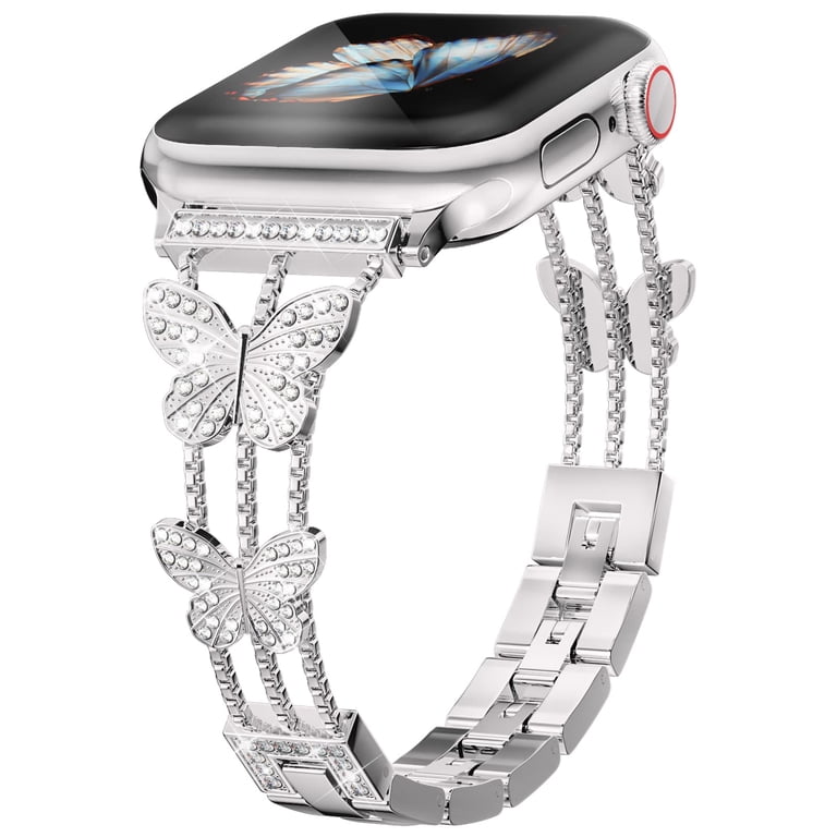Dwitch Butterfly Band Compatible with Apple Watch Bands 49mm  display picture 2