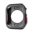 thumbnail image 1 of Dwitch Case Compatible with Apple Watch Case 45mm 44mm Series 9/8/7/6/5/4/SE, Soft Flexible TPU Shockproof Protective Bumper Cover for iWatch 44mm 45mm,Black, 1 of 3