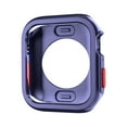 thumbnail image 1 of Dwitch Case Compatible with Apple Watch Case 45mm 44mm Series 9/8/7/6/5/4/SE, Soft Flexible TPU Shockproof Protective Bumper Cover for iWatch 44mm 45mm,Blue, 1 of 3