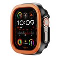 thumbnail image 1 of Dwitch Compatible Aluminum Alloy Bumper Case Apple Watch Ultra 2 /Ultra Case 49mm Hybrid TPU + Metal Shockproof & Anti-Scratch Protective Case for Apple Watch Ultra 49mm Case,Orange, 1 of 3