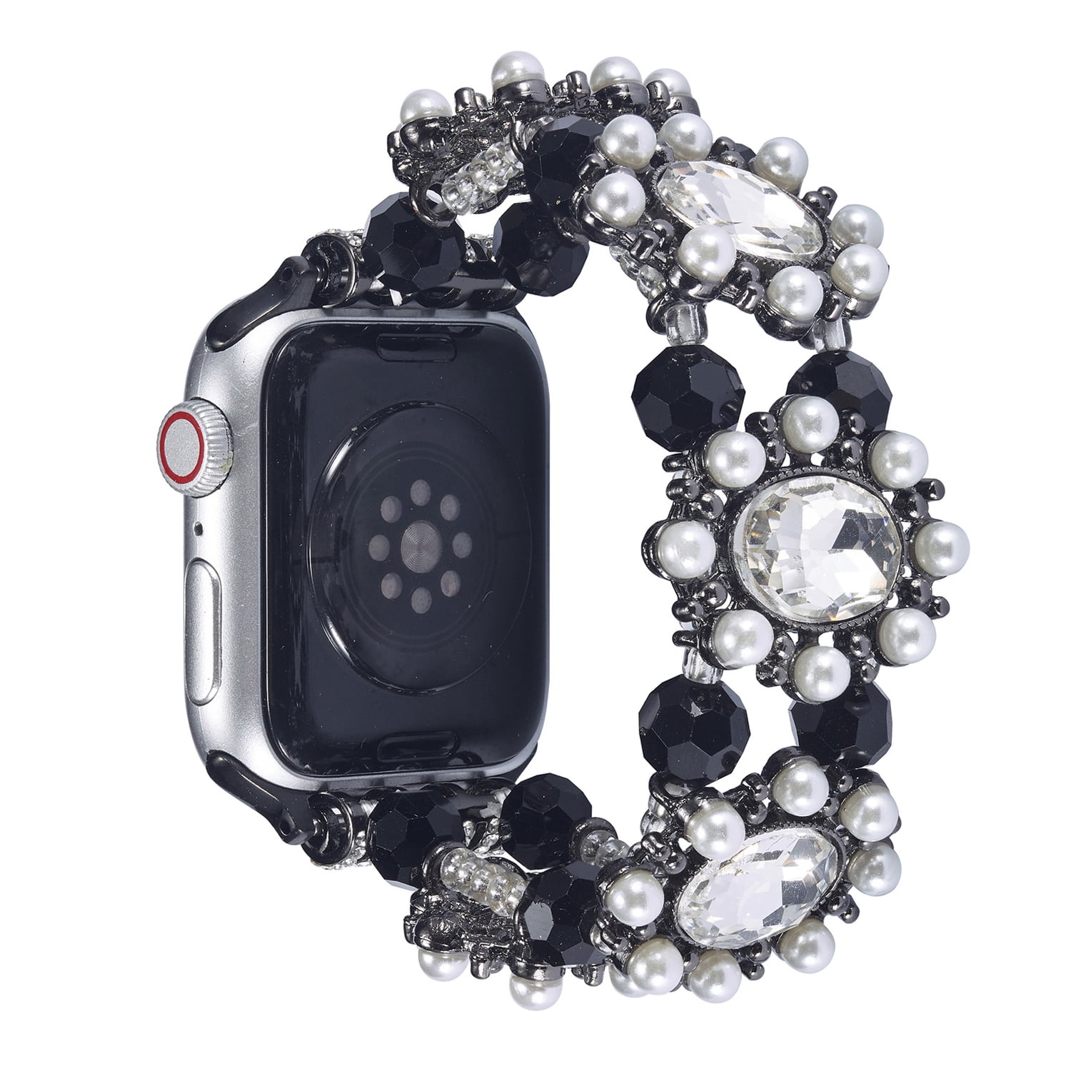 Dwitch Luxury Beaded Bracelet for Apple Watch Band 42mm 44mm 