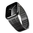 thumbnail image 1 of Dwitch Magnetic Link Bracelet Compatible with Apple Watch Ultra 2 Band 49mm Series 10 Series 9 Series 8 45mm Series 7 44mm 42mm Ultra 49mm, Luxury Stainless Steel Link Bands Magnetic Closure,Gun, 1 of 5