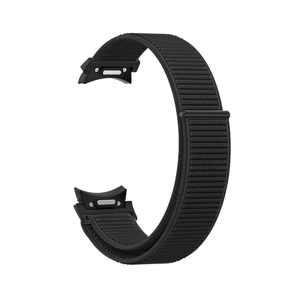 Dwitch Nylon Sport Band Compatible with Samsung Galaxy Watch 6 classic 47mm Watch Bands, 20mm Quick Release Soft Nylon Adjustable Wristband Strap for Galaxy Watch 6 classic 47mm Bands,Black