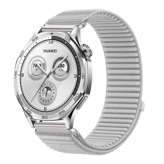 Dwitch Nylon Strap Compatible with Samsung Galaxy watch 7 40mm,Outdoor Enthusiasts Nylon Soft Lightweight Breathable Watch Bands for Women Men,Fashion Adjustable Nylon Sport Strap,Gray