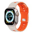 thumbnail image 1 of Dwitch Premium Silicone Sport Watch Strap,Fashionable Slim Luxury Band for Apple Watch Ultra 49mm, Series 10 9/8/7/6/5/4/3/2/1/SE,Stylish Replacement Wristband for Men&Women 42/44/45/46/49mm Band,A, 1 of 10