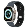 thumbnail image 1 of Dwitch Premium Silicone Sport Watch Strap,Fashionable Slim Luxury Band for Apple Watch Ultra 49mm, Series 10 9/8/7/6/5/4/3/2/1/SE,Stylish Replacement Wristband for Men&Women 42/44/45/46/49mm Band,E, 1 of 10