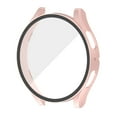 thumbnail image 1 of Dwitch for Samsung Galaxy watch 4 Case 44mm with Built-in Tempered Glass Screen Protector, Ultra Thin Matte Hard PC Protective Cover Replacement,Rosegold, 1 of 7