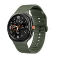 thumbnail image 1 of Dwitch Silicone Bands Compatible with Samsung Galaxy Watch 8 40mm/44mm/Classic,One-Click Soft Silicone Sport Adjustable Replacement Strap for Samsung Galaxy Watch 8 40/44mm/Classic Women men,Armygreen, 1 of 3