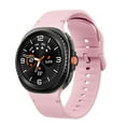 thumbnail image 1 of Dwitch Silicone Bands Compatible with Samsung Galaxy Watch 8 40mm/44mm/Classic,One-Click Soft Silicone Sport Adjustable Replacement Strap for Samsung Galaxy Watch 8 40/44mm/Classic Women men,Lightpink, 1 of 3